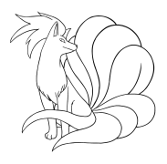 Ninetales Online Värvimine
